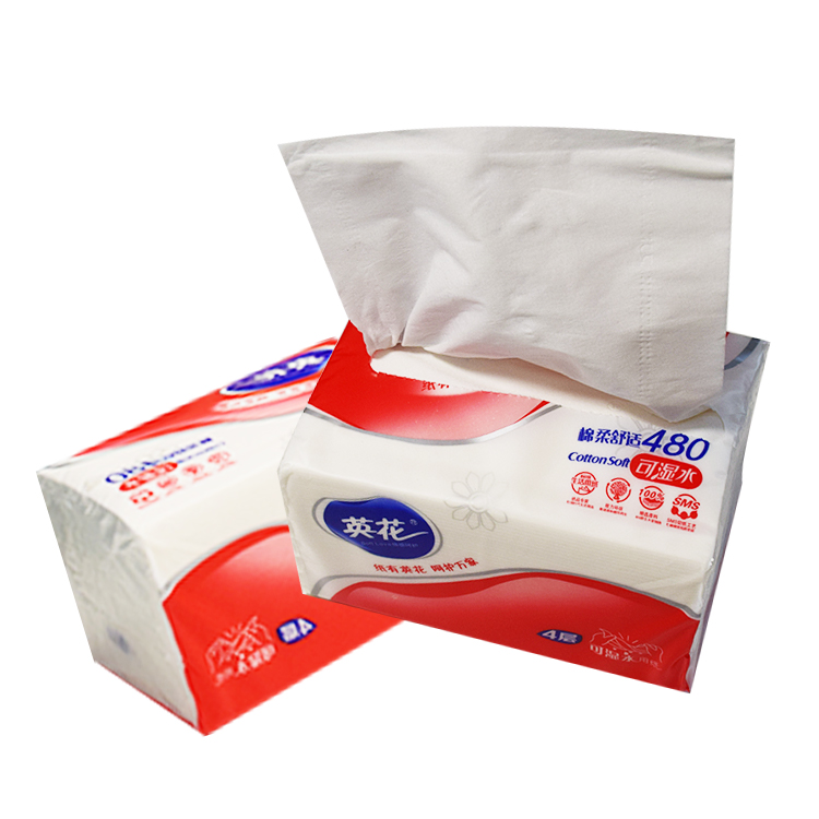 လက်ကားဈေးသက်သာသော Oem 3 Ply Face Paper တစ်ခါသုံး Soft Paper Facial Tissue (1)主图