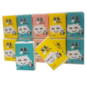 Wet water surface tissue paper, soft and skin friendly tissue paper,facial tissue