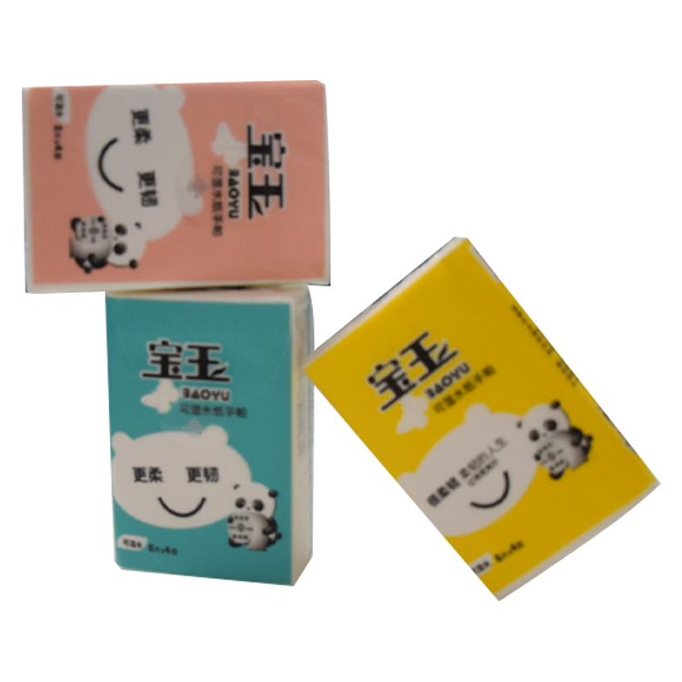 Wet water surface tissue paper, soft and skin friendly tissue paper,facial tissue