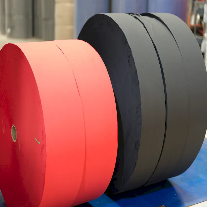 red paper jumbo roll for making napkins